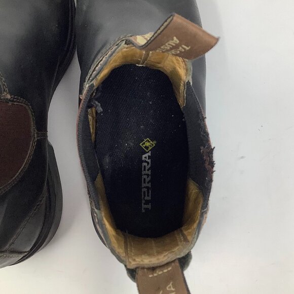 Blundstone men's #500 chelsea boots AU 9 (US 10) leather dark brown ankle - Picture 6 of 8